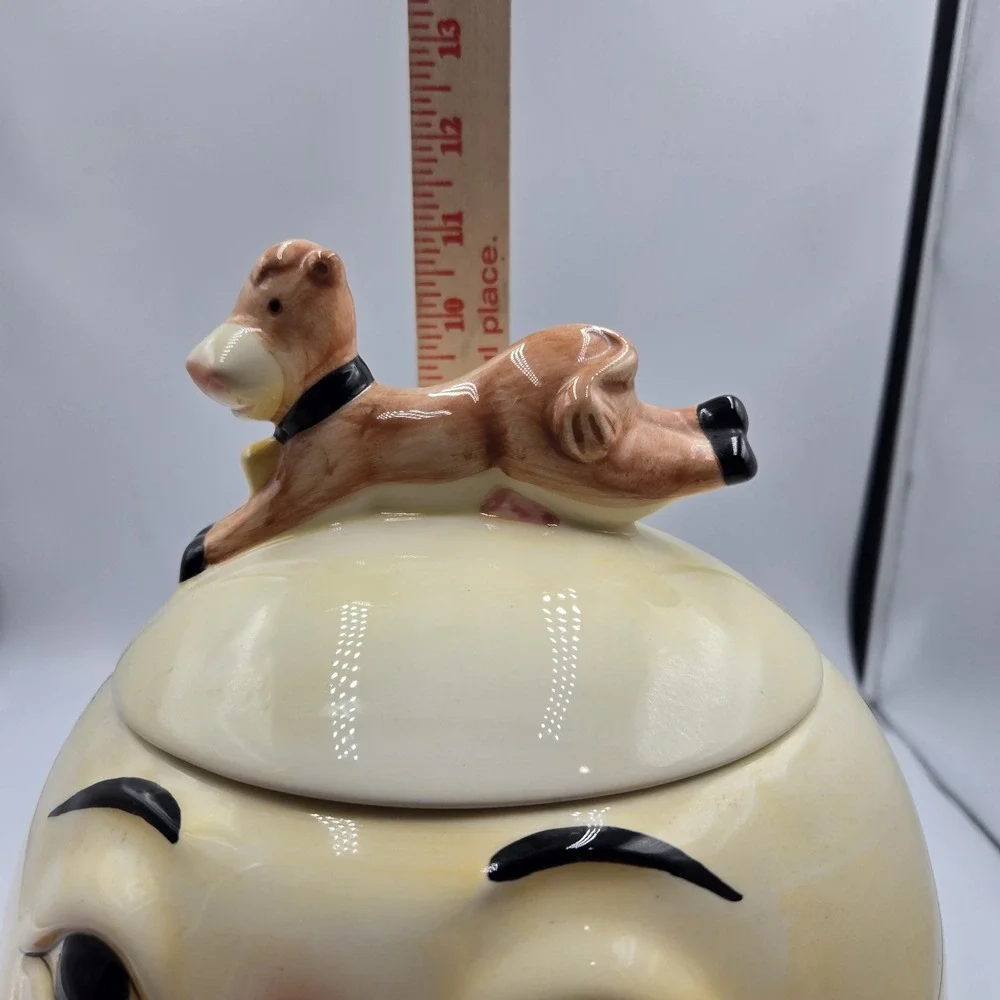 Vintage Treasure Craft Cow Jumped Over the Moon Cookie Jar Ceramic Grandmacore